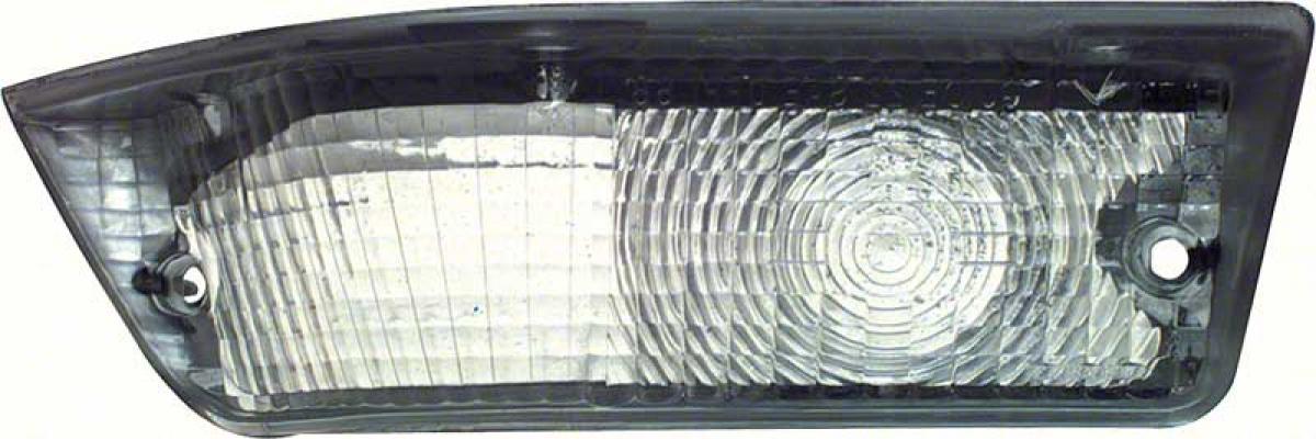 1968 Firebird, Park Light Lens, with GM Markings, RH Passenger Side