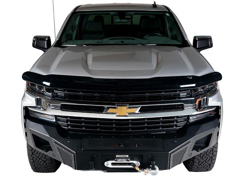 AVS 25228 Bugflector II Hood Shield; Smoke