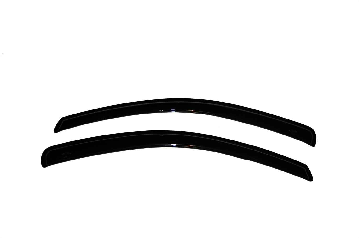 AVS 92062 Ventvisor Deflector; Smoke; Outside Mount; 2 pc.