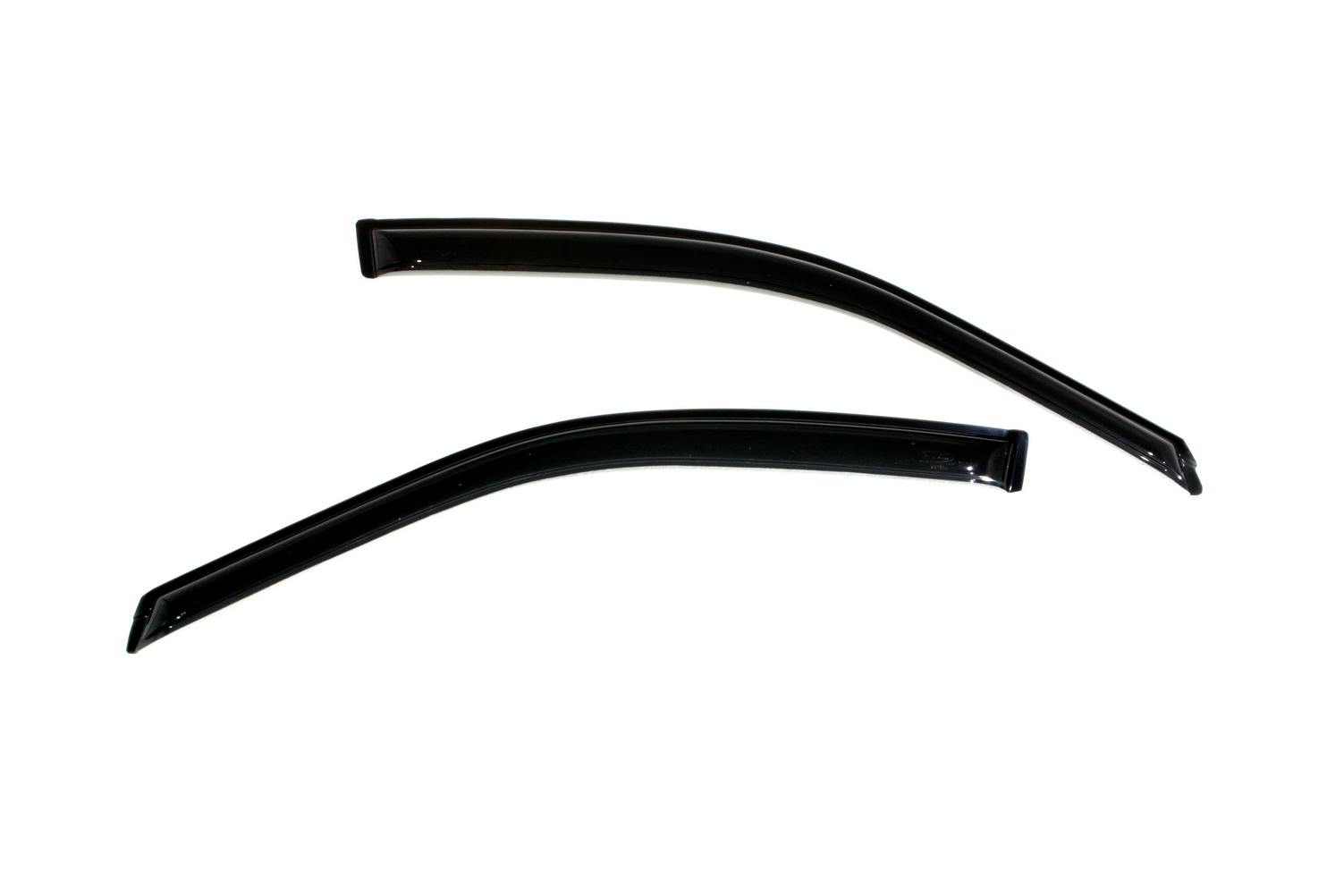 AVS 92100 Ventvisor Deflector; Smoke; Outside Mount; 2 pc.