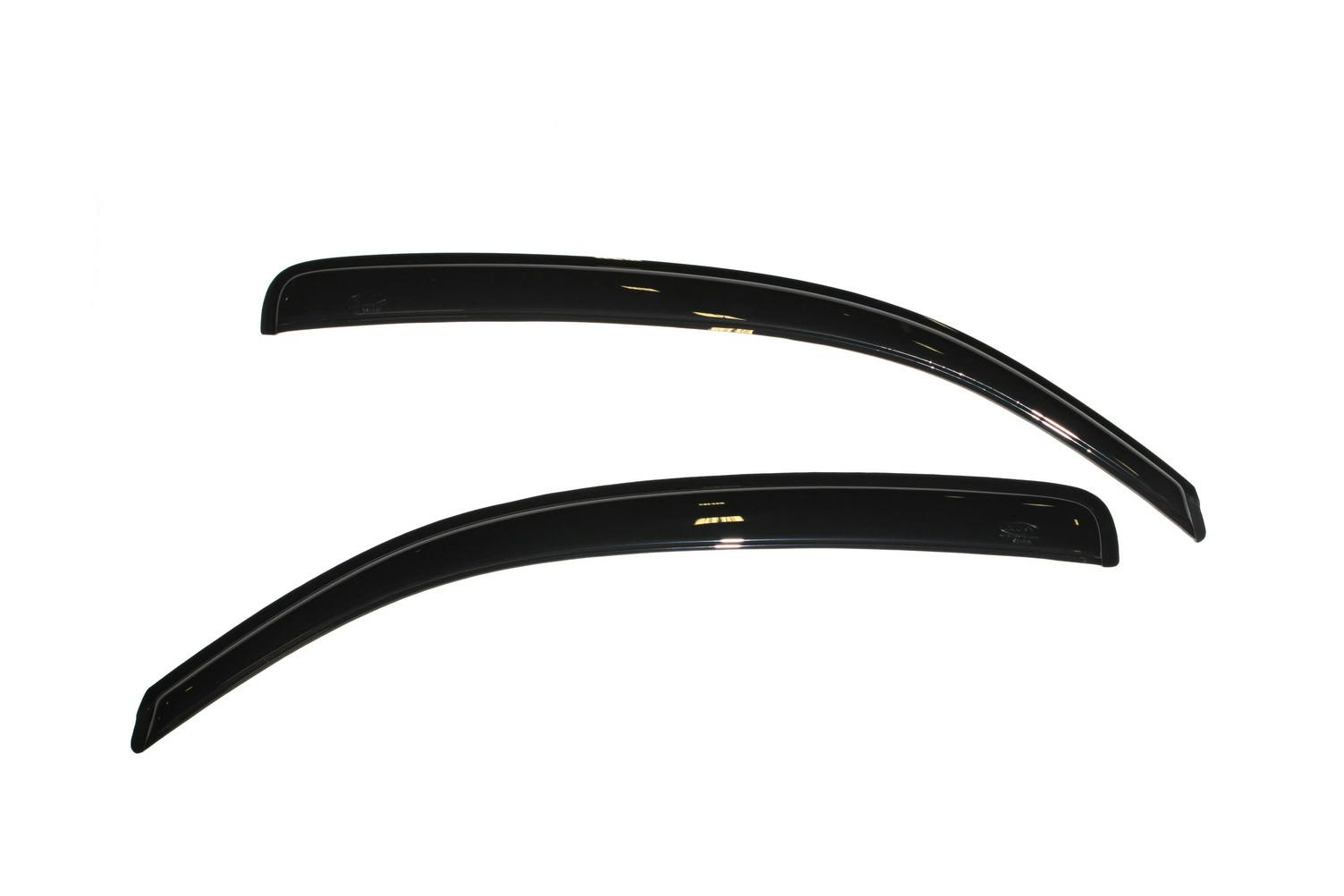 AVS 92153 Ventvisor Deflector; Smoke; Outside Mount; 2 pc.