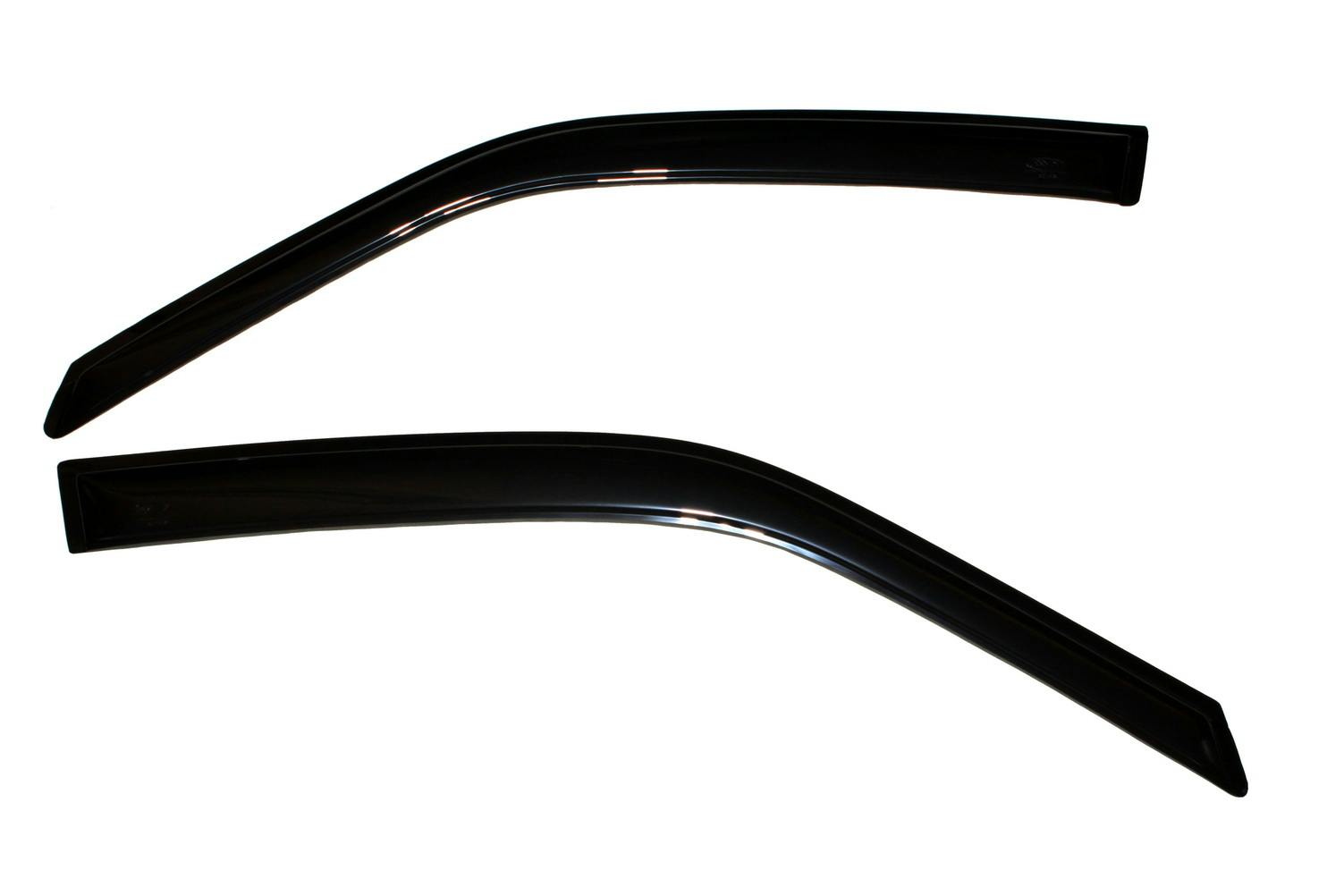AVS 92183 Ventvisor Deflector; Smoke; Outside Mount; 2 pc.