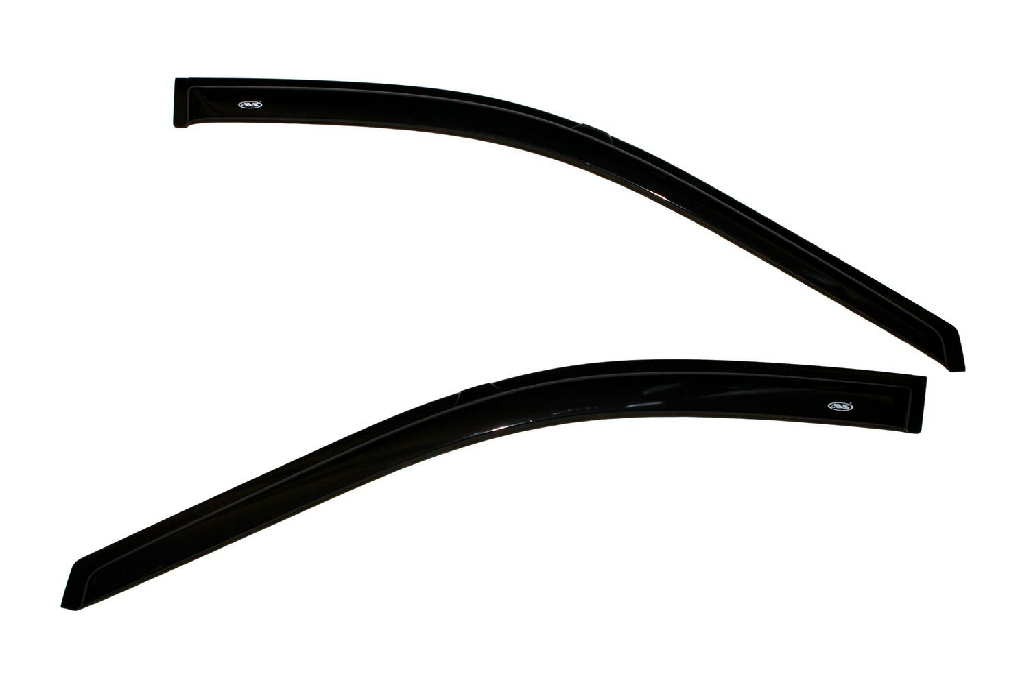 AVS 92305 Ventvisor Deflector; Smoke; Outside Mount; 2 pc.