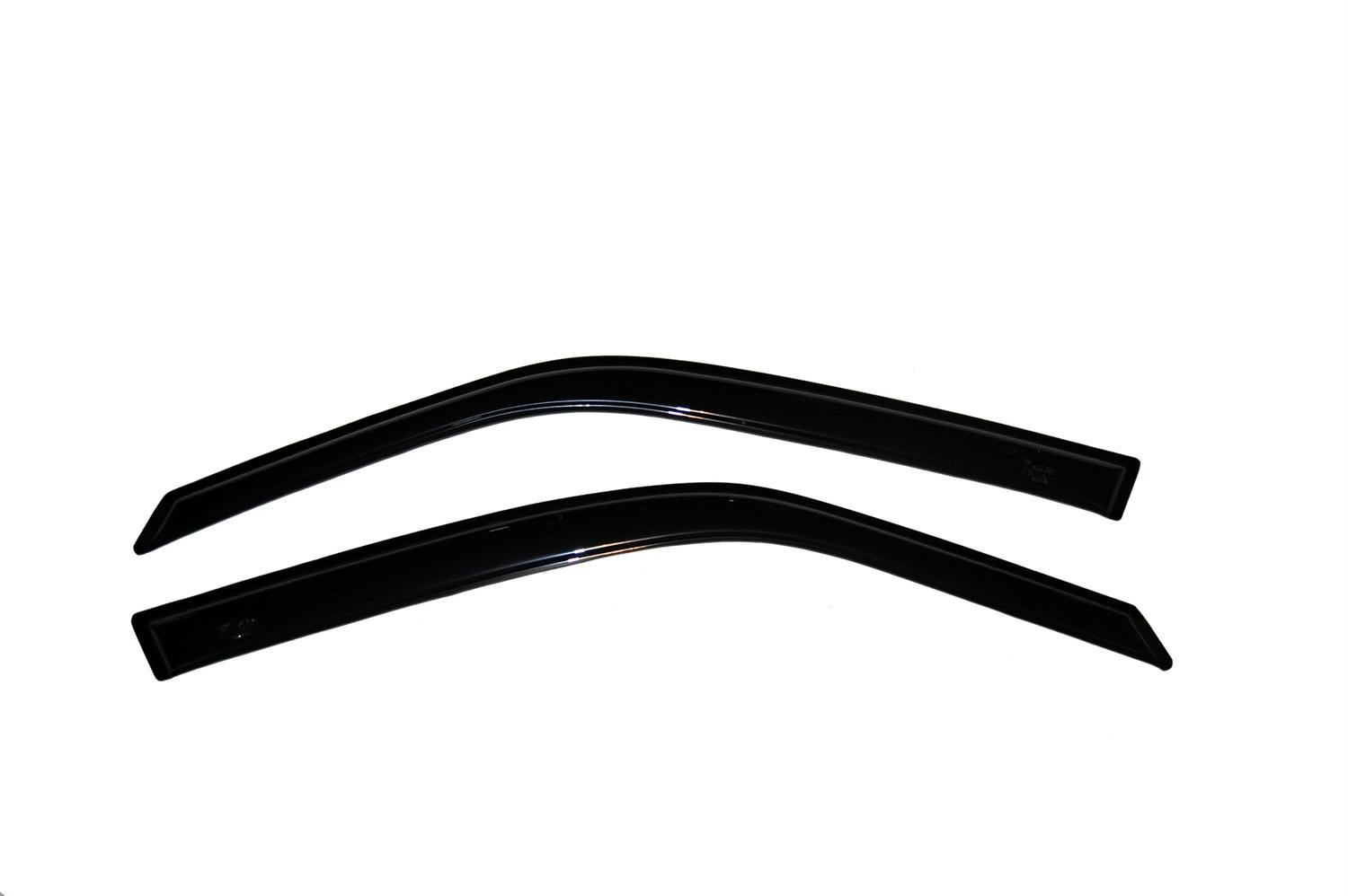 AVS 92310 Ventvisor Deflector; Smoke; Outside Mount; 2 pc.