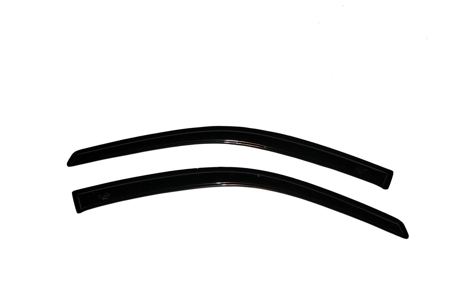 AVS 92437 Ventvisor Deflector; Smoke; Outside Mount; 2 pc.