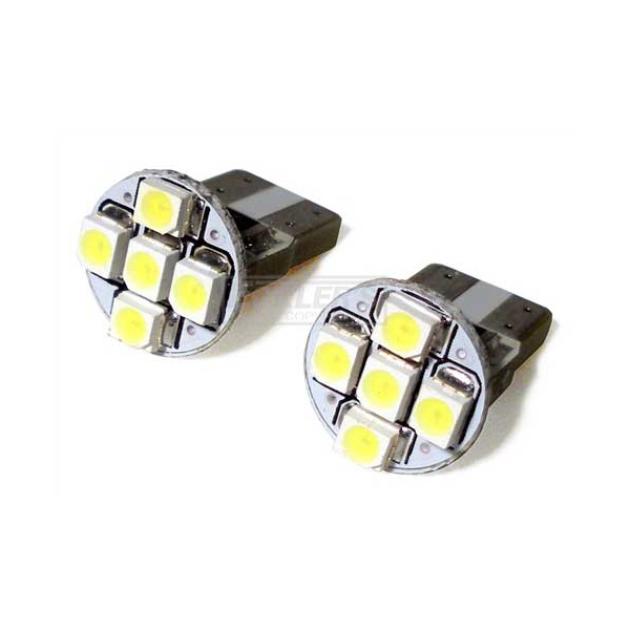 Redline Restomotive 2 Piece Ultra Bright White LED Marker & Dash Bulb