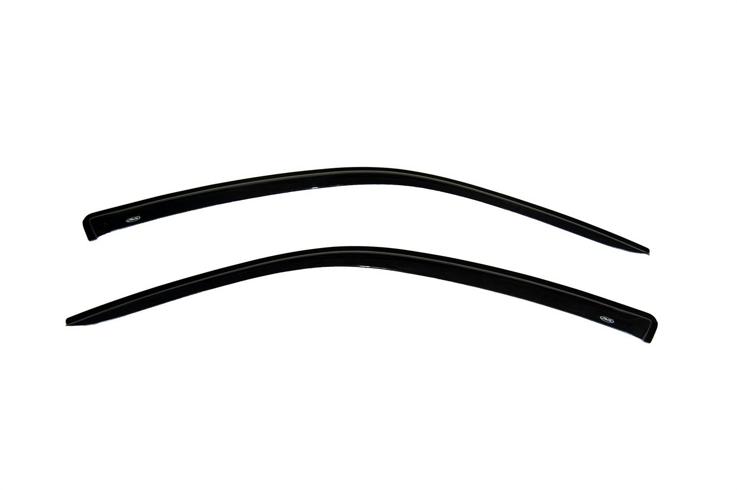 AVS 92623 Ventvisor Deflector; Smoke; Outside Mount; 2 pc.