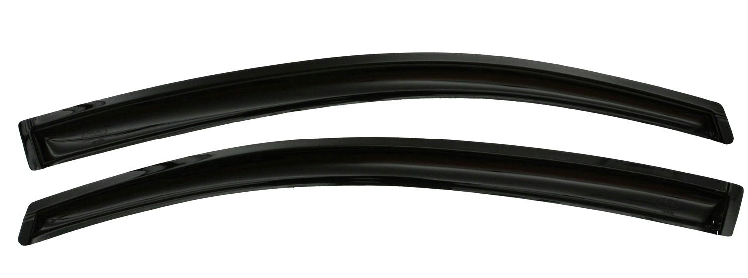 AVS 92729 Ventvisor Deflector; Smoke; Outside Mount; 2 pc.