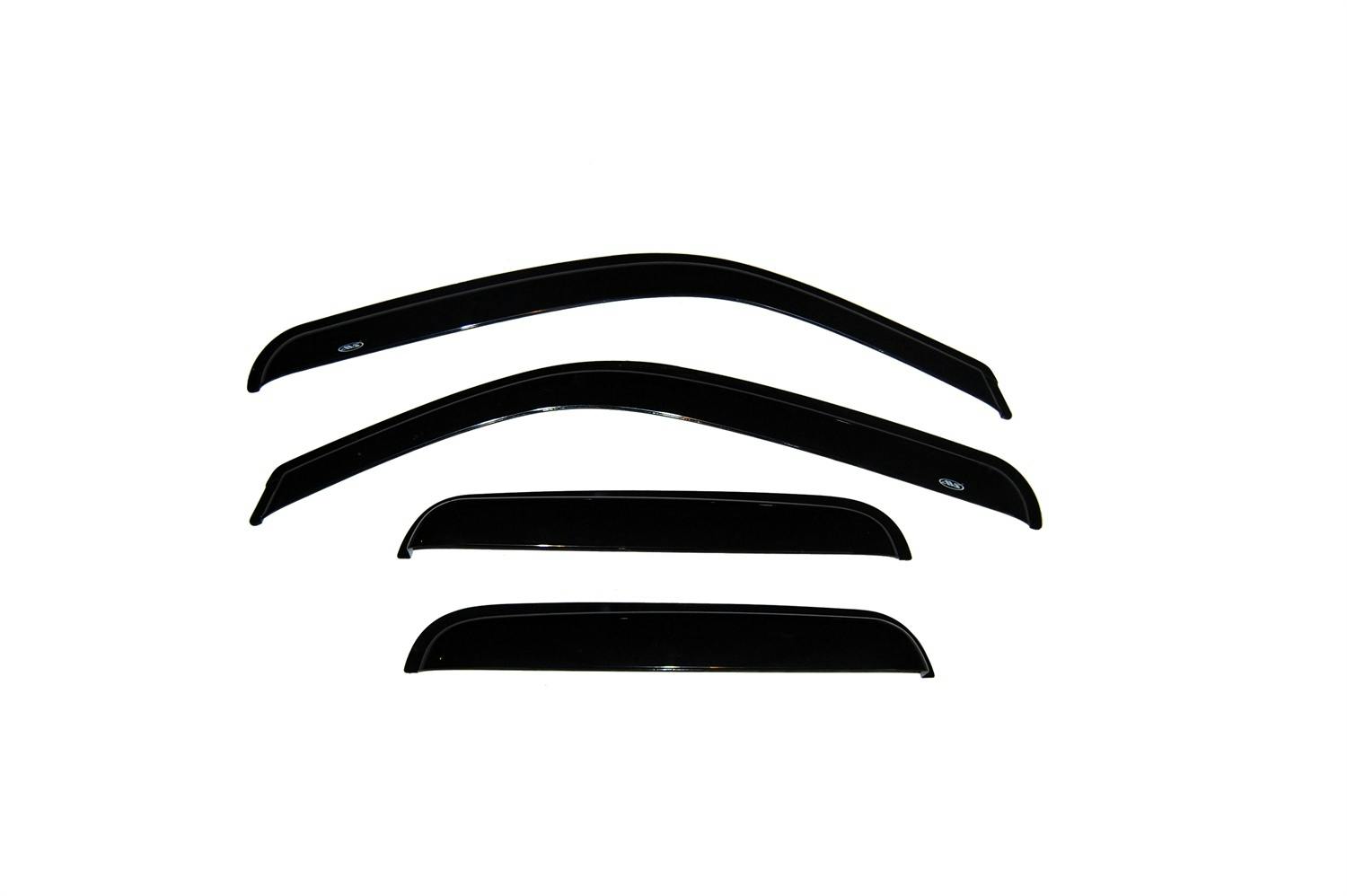 AVS 94044 Ventvisor Deflector; Smoke; Outside Mount; 4 pc.