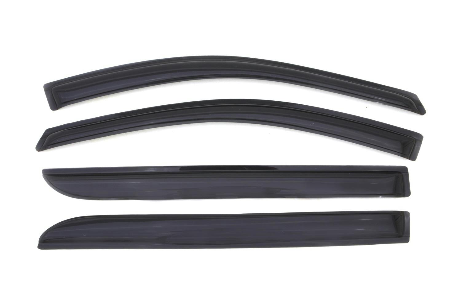 AVS 94083 Ventvisor Deflector; Smoke; Outside Mount; 4 pc.