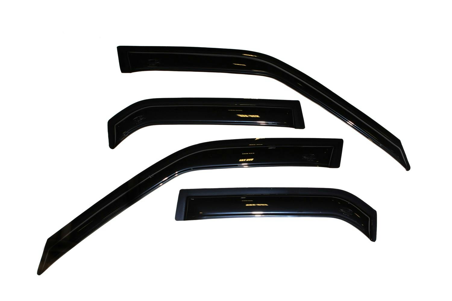 AVS 94092 Ventvisor Deflector; Smoke; Outside Mount; 4 pc.
