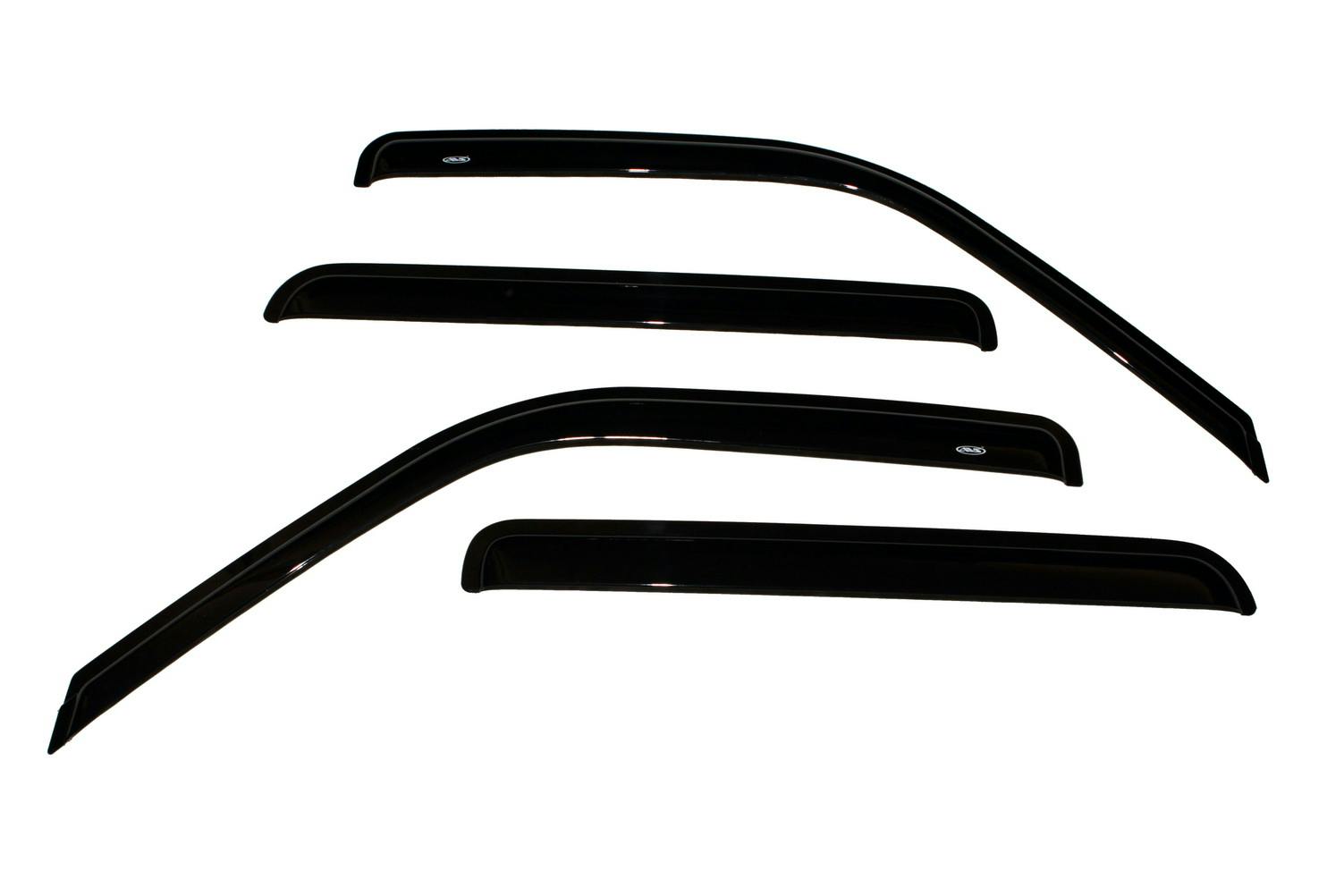 AVS 94095 Ventvisor Deflector; Smoke; Outside Mount; 4 pc.