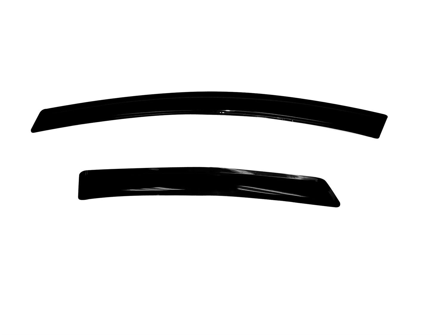 AVS 94181 Ventvisor Deflector; Smoke; Outside Mount; 4 pc.