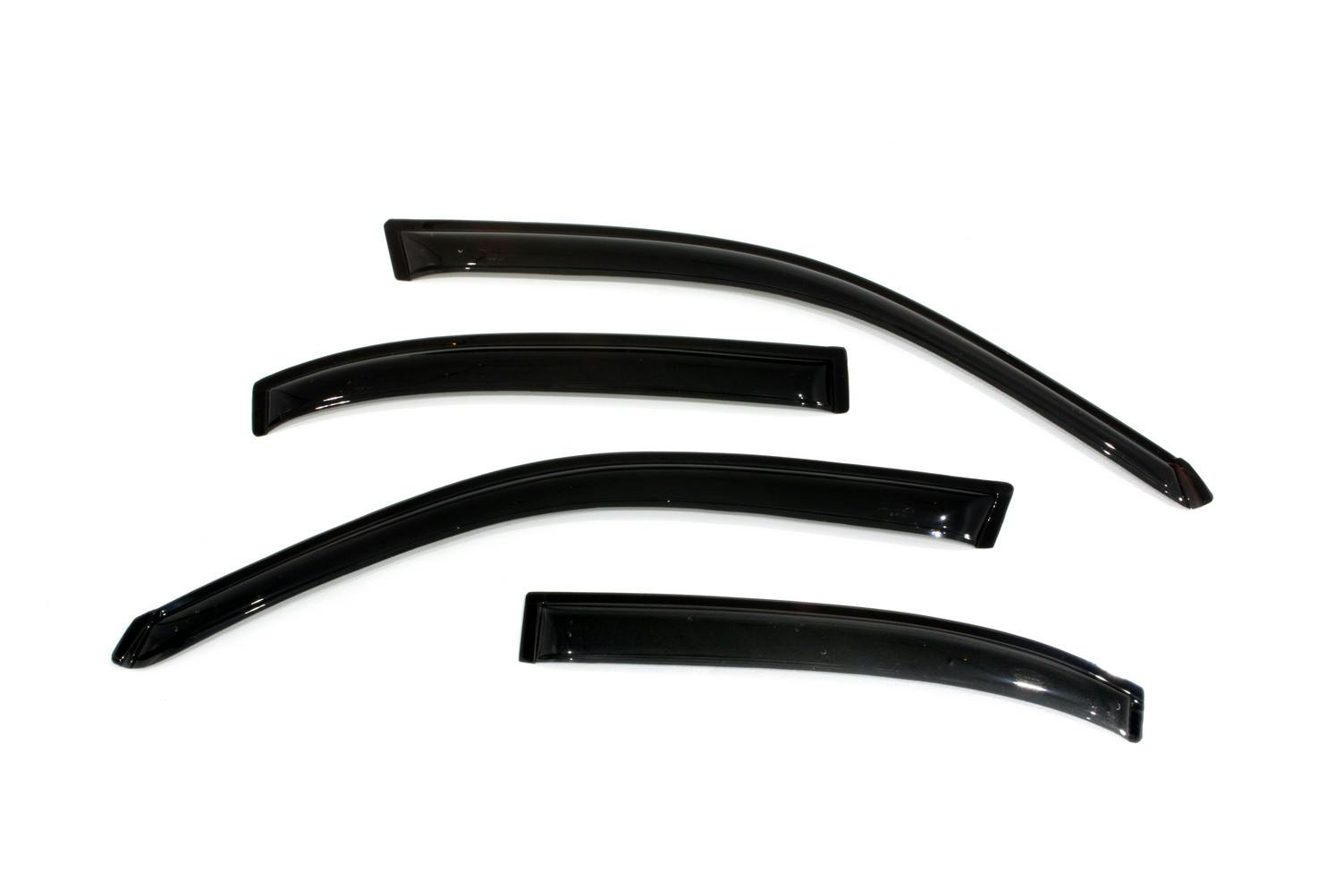 AVS 94213 Ventvisor Deflector; Smoke; Outside Mount; 4 pc.