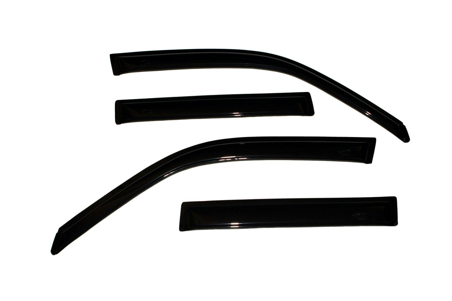 AVS 94221 Ventvisor Deflector; Smoke; Outside Mount; 4 pc.