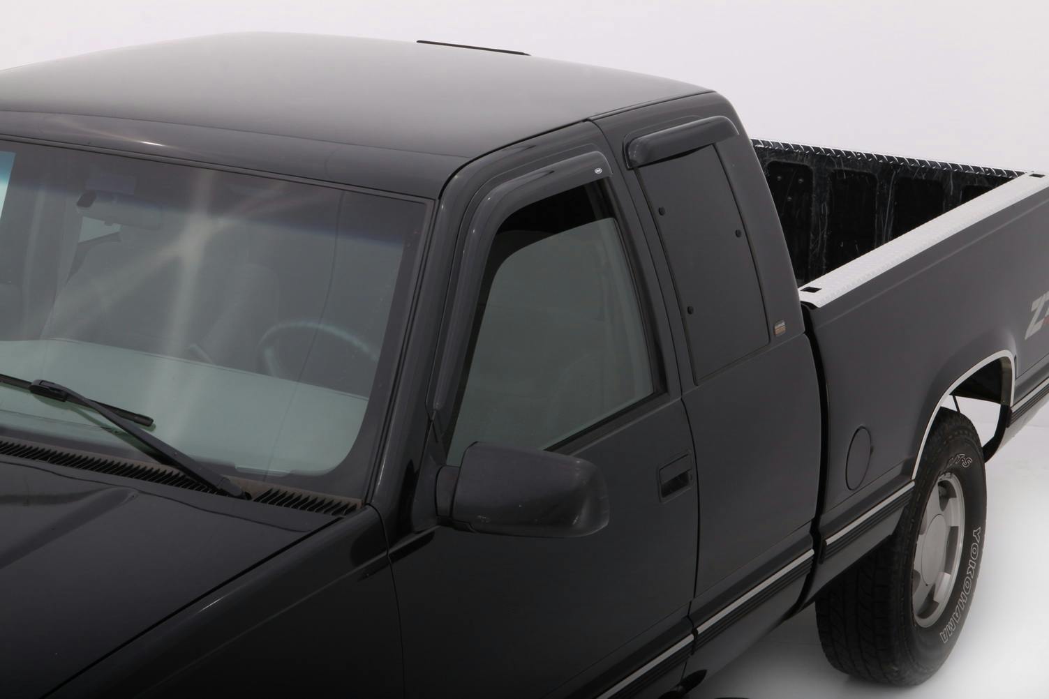 AVS 94231 Ventvisor Deflector; Smoke; Outside Mount; 4 pc.
