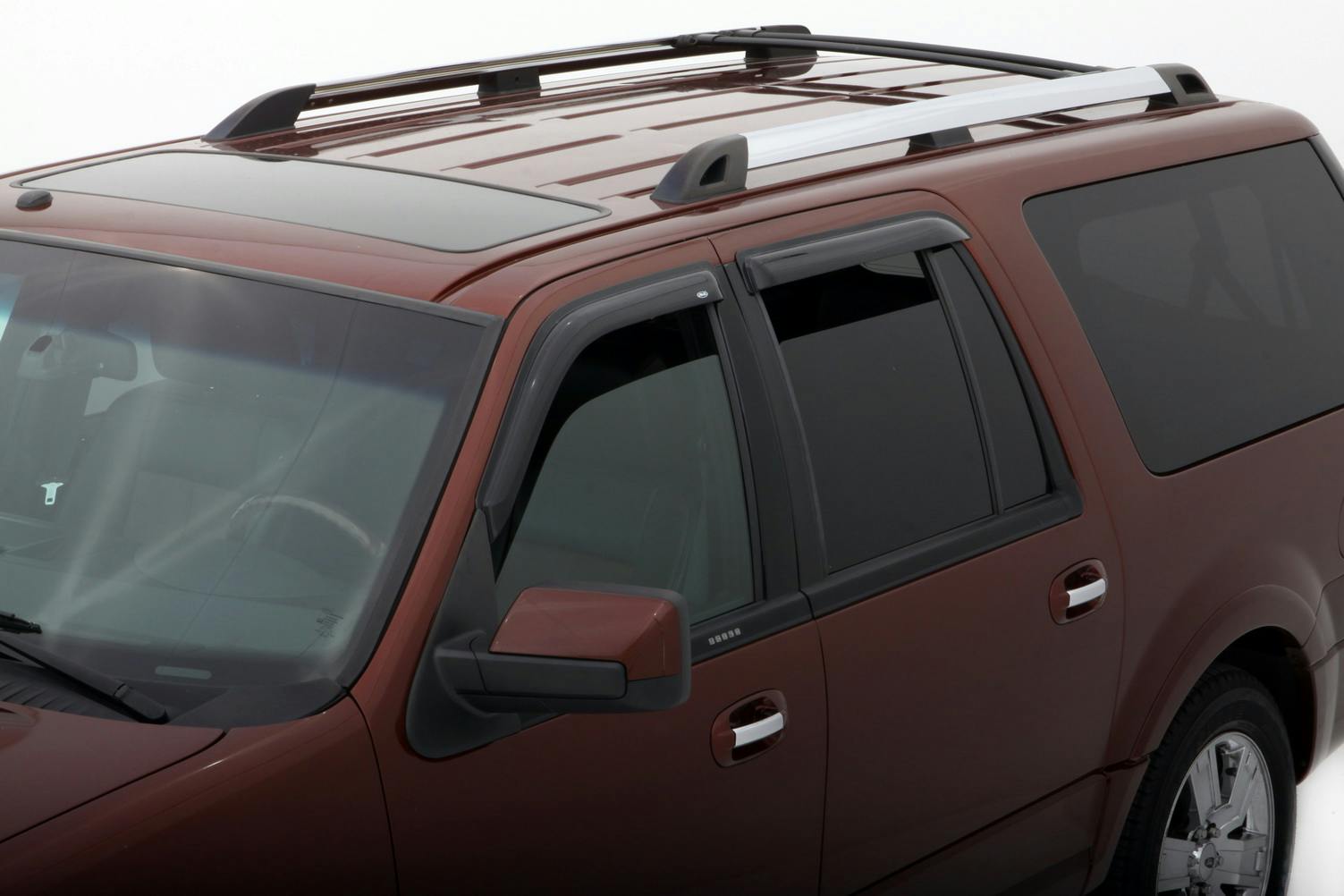 AVS 94233 Ventvisor Deflector; Smoke; Outside Mount; 4 pc.