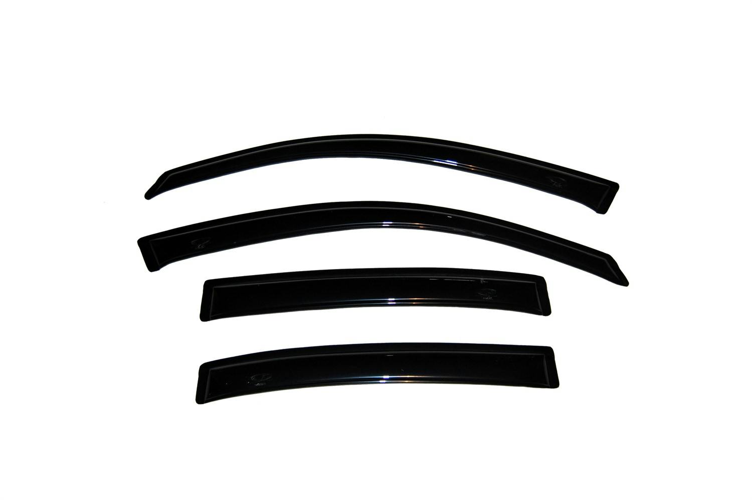 AVS 94259 Ventvisor Deflector; Smoke; Outside Mount; 4 pc.