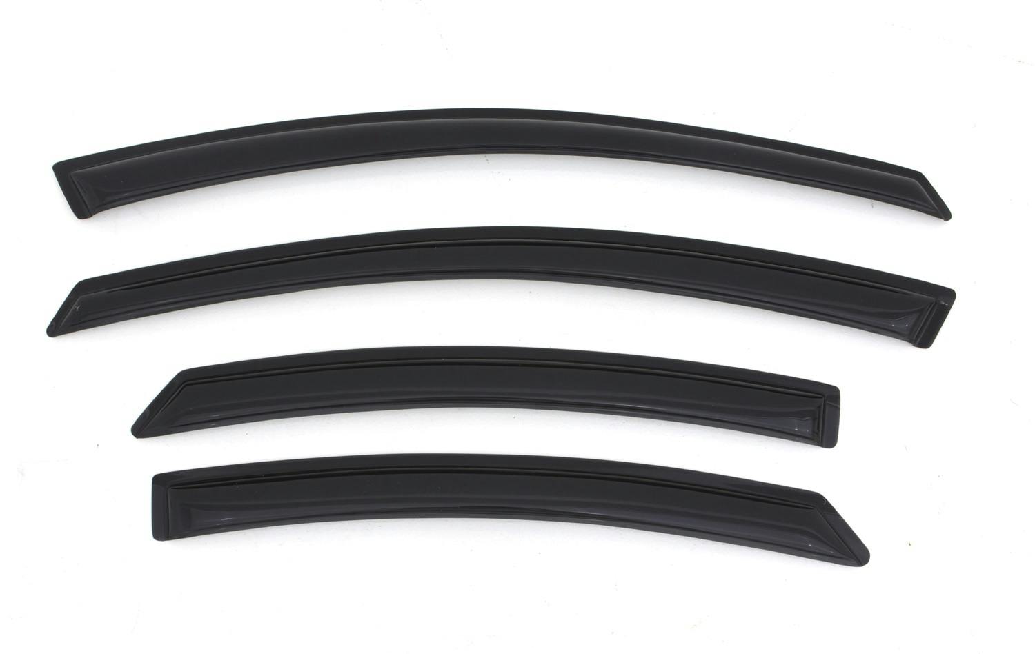 AVS 94261 Ventvisor Deflector; Smoke; Outside Mount; 4 pc.