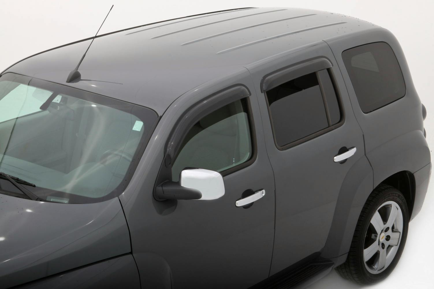 AVS 94318 Ventvisor Deflector; Smoke; Outside Mount; 4 pc.