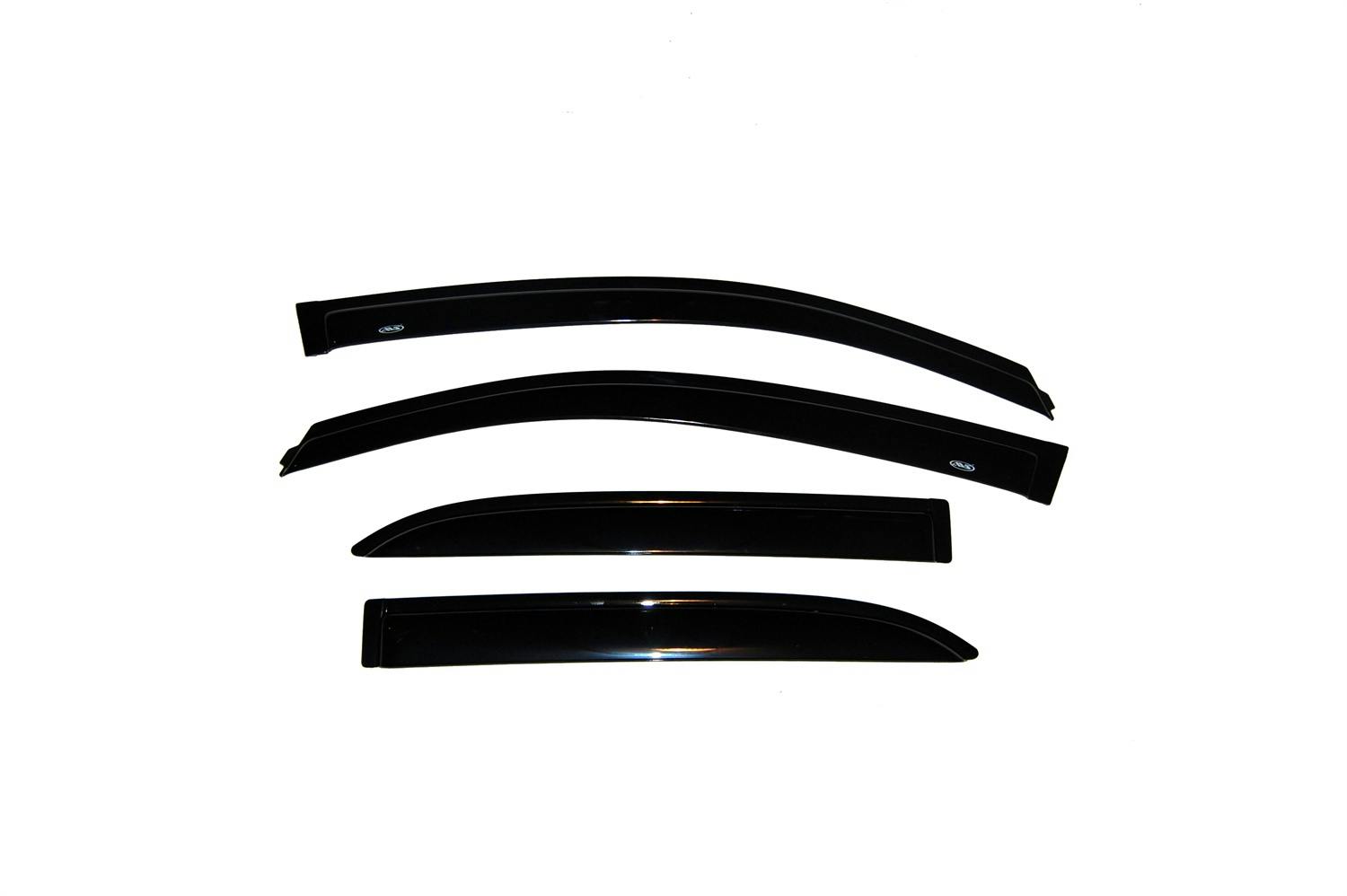 AVS 94319 Ventvisor Deflector; Smoke; Outside Mount; 4 pc.