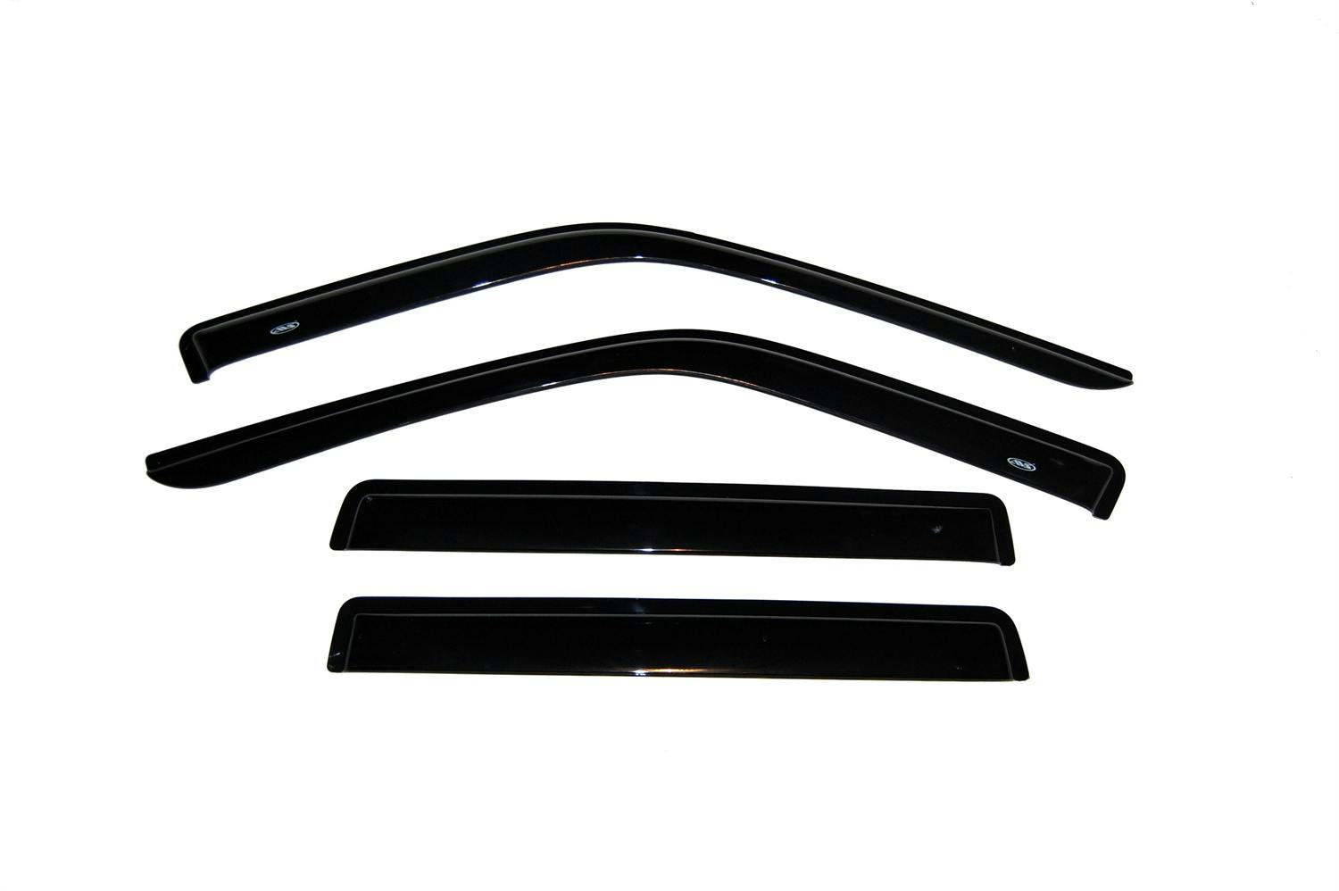 AVS 94320 Ventvisor Deflector; Smoke; Outside Mount; 4 pc.