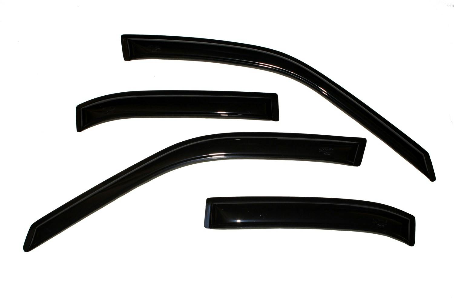 AVS 94338 Ventvisor Deflector; Smoke; Outside Mount; 4 pc.