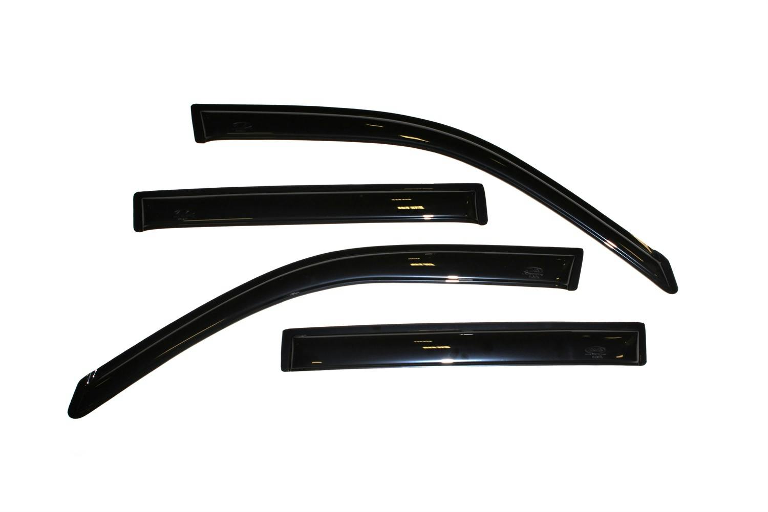AVS 94357 Ventvisor Deflector; Smoke; Outside Mount; 4 pc.