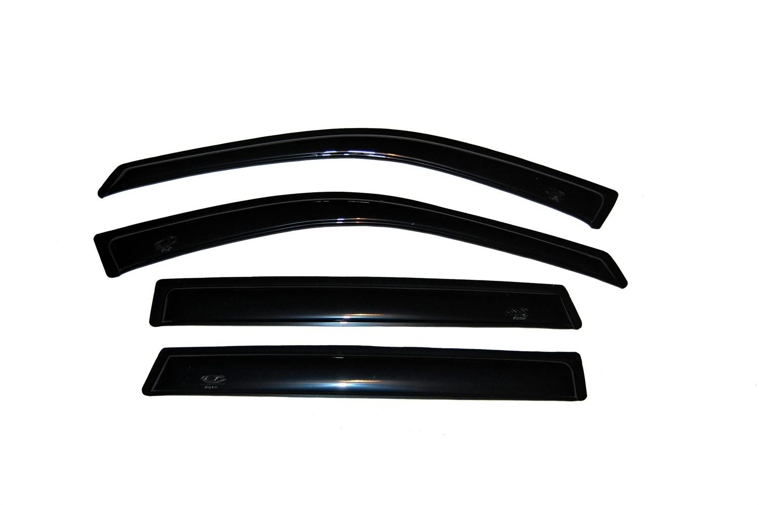 AVS 94413 Ventvisor Deflector; Smoke; Outside Mount; 4 pc.