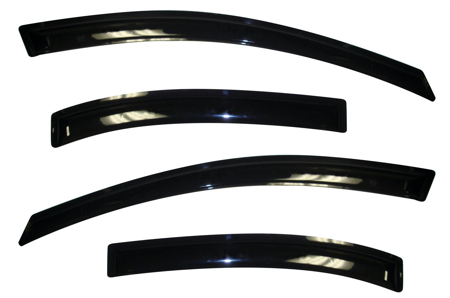 AVS 94516 Ventvisor Deflector; Smoke; Outside Mount; 4 pc.