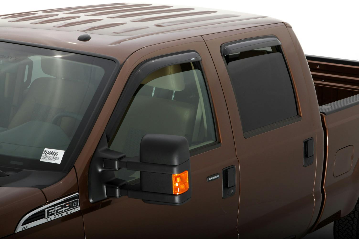 AVS 94522 Ventvisor Deflector; Smoke; Outside Mount; 4 pc.