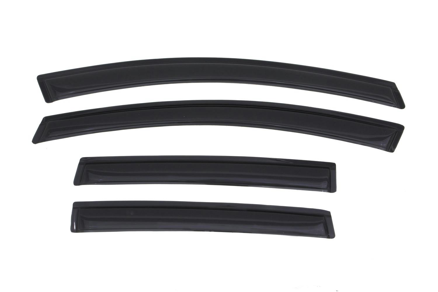 AVS 94530 Ventvisor Deflector; Smoke; Outside Mount; 4 pc.