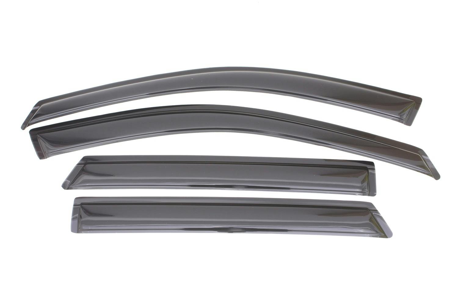 AVS 94534 Ventvisor Deflector; Smoke; Outside Mount; 4 pc.