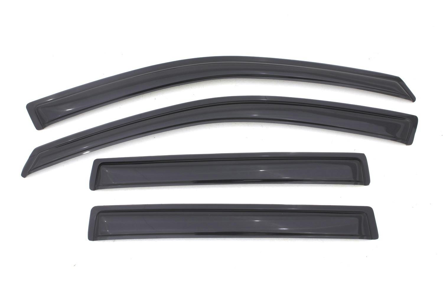AVS 94540 Ventvisor Deflector; Smoke; Outside Mount; 4 pc.