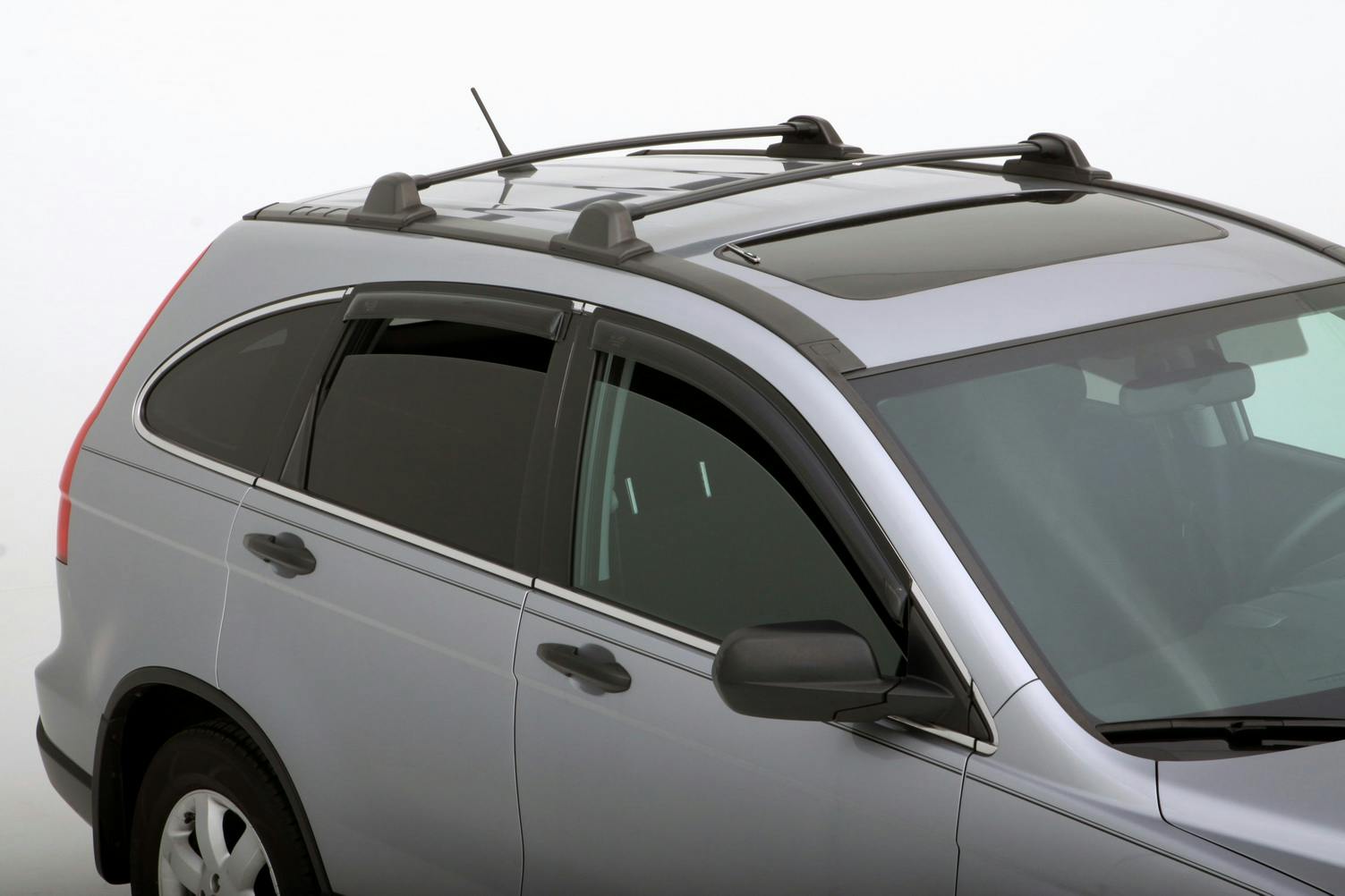 AVS 94655 Ventvisor Deflector; Smoke; Outside Mount; 4 pc.