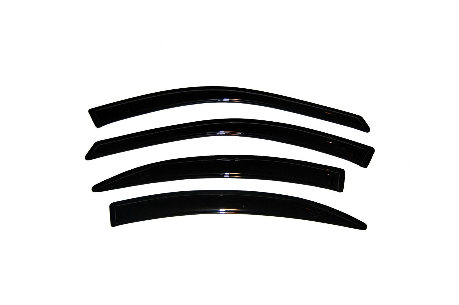 AVS 94901 Ventvisor Deflector; Smoke; Outside Mount; 4 pc.