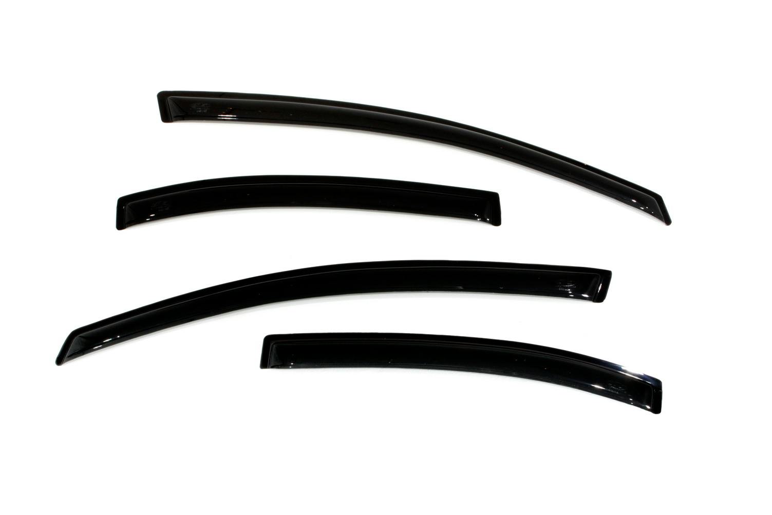 AVS 94944 Ventvisor Deflector; Smoke; Outside Mount; 4 pc.
