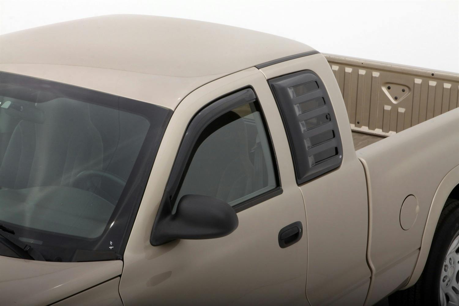 AVS 94735 Ventvisor Deflector; Smoke; Outside Mount; 4 pc.