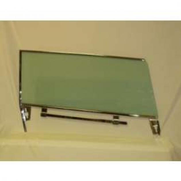 Full Size Chevy Door Glass Assembly, Left, Clear, Impala Hardtop, 1962-1964