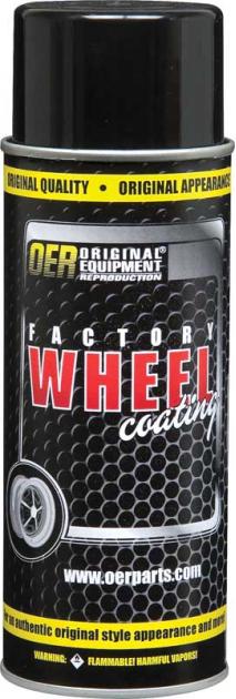 Factory Wheel Paint, Low Luster Gray, 16 Oz Aerosol Can (Net Wt. 12 Oz.)