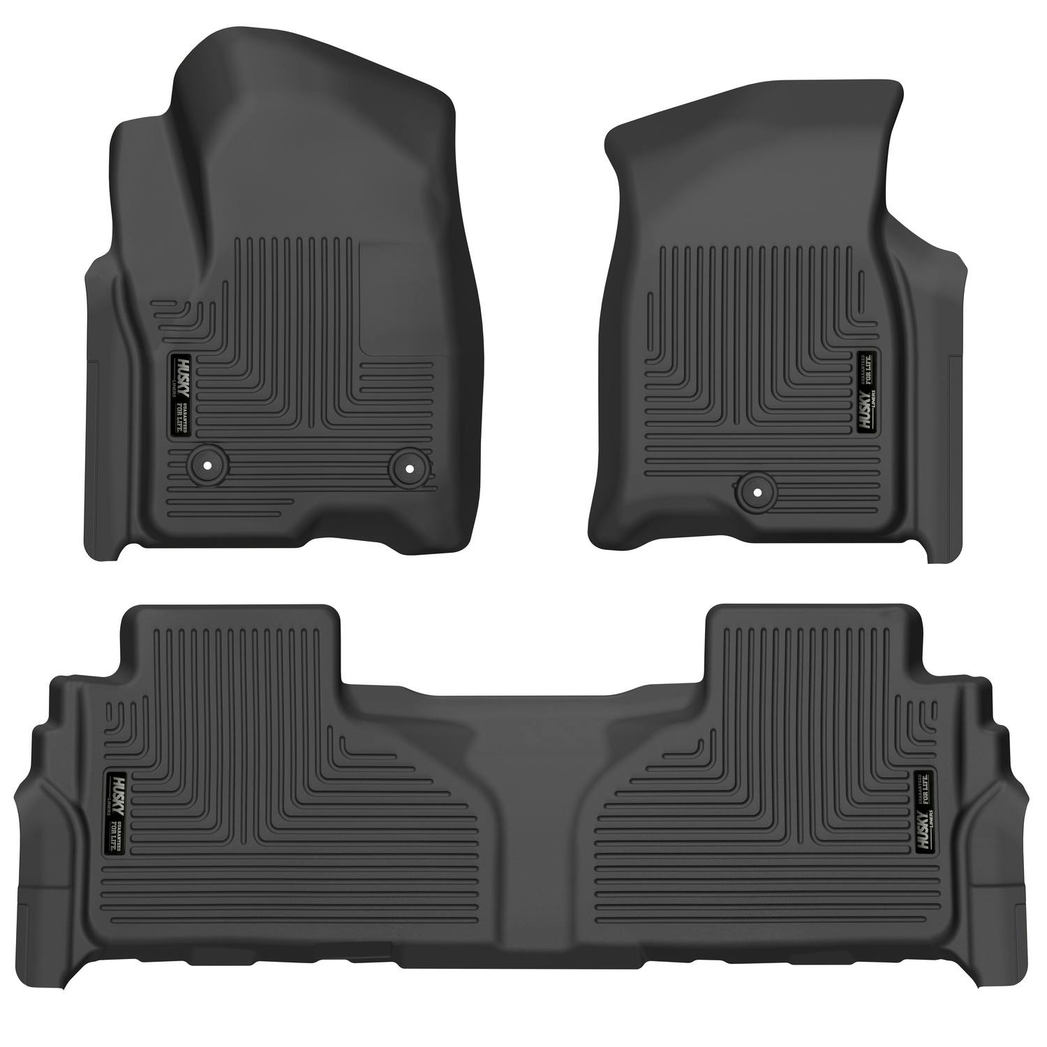Husky Liners 99241 Weatherbeater - Front & 2nd Seat Floor Liners (Footwell Coverage)