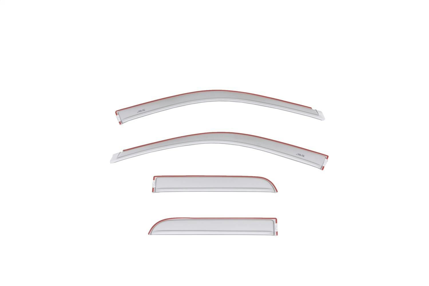 AVS 994003-PS2 Ventvisor Deflector; Color-Match; Low Profile; Bright Silver Metallic