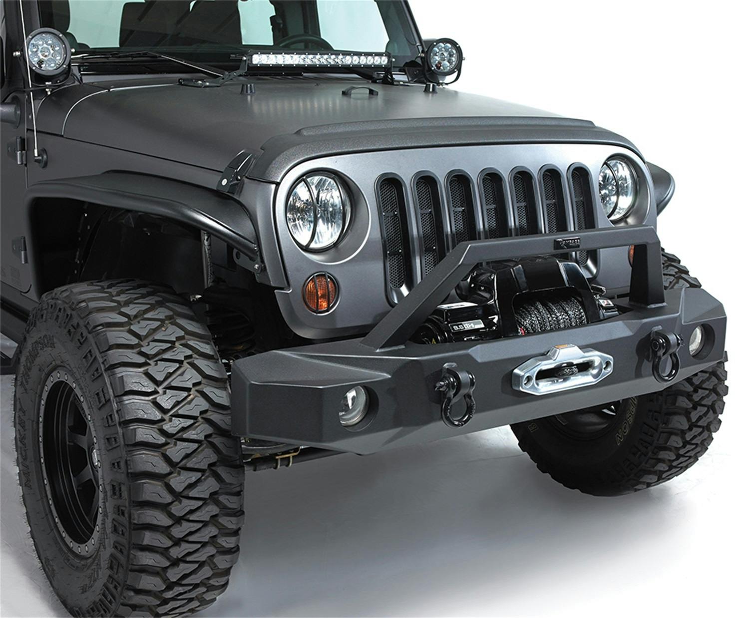 Rampage Products 99510 TrailGuard Front Bumper; Black
