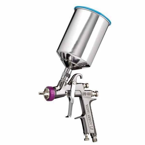 ANEST IWATA 5708 LPH400-LVB Series HVLP Gravity Feed Spray Gun with Cup, 1.4 mm Nozzle, 1000 mL