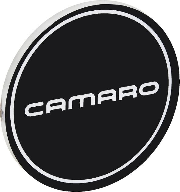 1982-91 Camaro, "CAMARO" Rally Wheel Hub Cap Emblem Insert, ZJ7, Each
