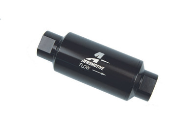 Inline Fuel Filter - 10 Micron- Black 12321