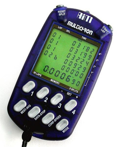 Stopwatch MultiChron 4 Car 99 Lap X02CHRN05
