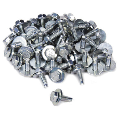 Allstar Performance Body Bolt 3/4in 50pk Silver ALL16552-50