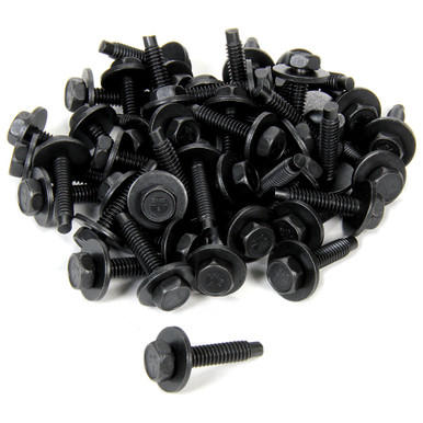 Allstar Performance Body Bolt 1-1/8in 50pk Black ALL16553-50