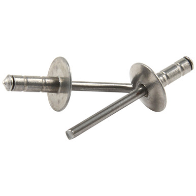Allstar Performance Lg Hd Rivet Silver 250pk Multi Grip ALL18093